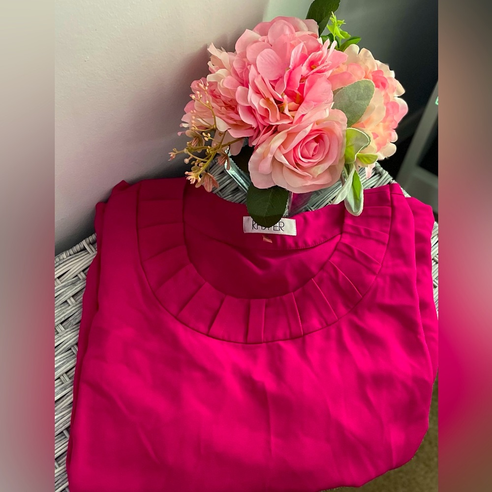 Kasper Sleeveless Shirt|Plus Size 3X